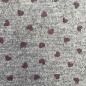 Preview: Hilco Strickstoff Heart grau Glitzer lila